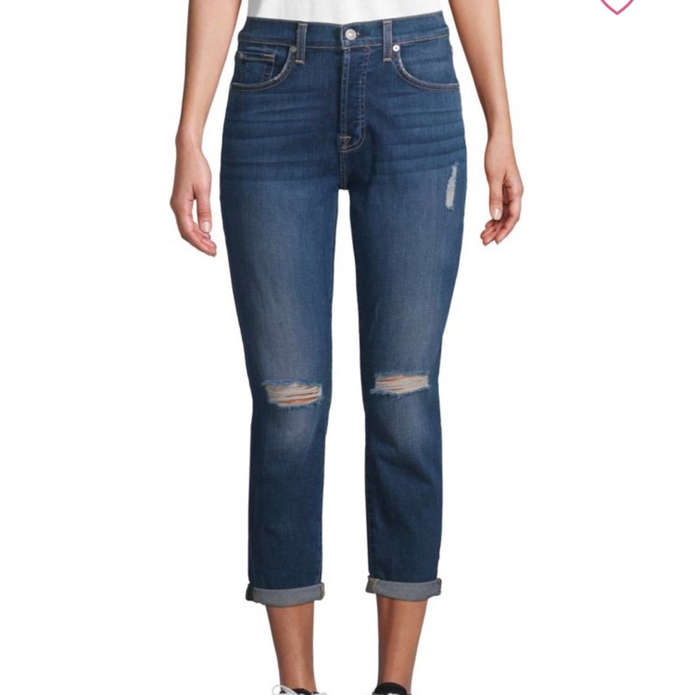 7 For All Mankind Josefina Monroe High Waist